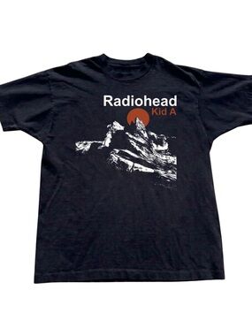 Gildan “Kid A” Black Graphic Short Sleeve Tee